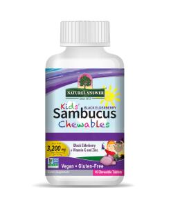 Nature's Answer Kids Sambucus Chewables 45 Chewable Tablets