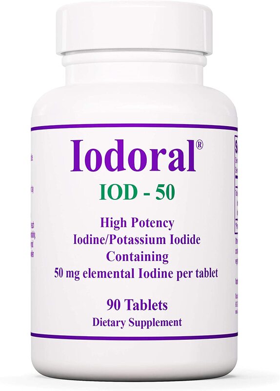 Optimox Corporation Iodoral (iodine and potassium iodide) 50mg 90 tablets