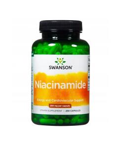 SWANSON Niacyna 250mg 250caps
