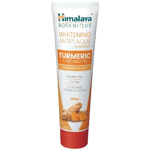Whitening Antiplaque Toothpaste Curcuma + Coconut Oil