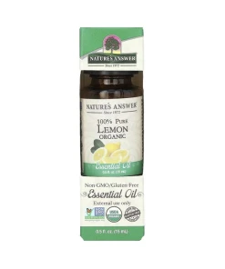 100% Pure Lemon Essential Oil - 15 ml.