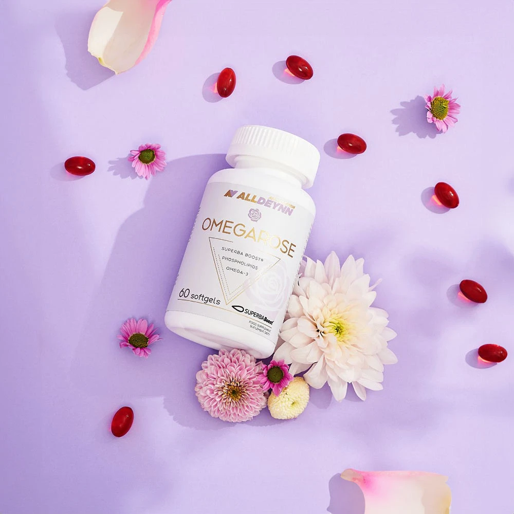 AllDeynn Omegarose - 60 mehkih kapsul - slika 3
