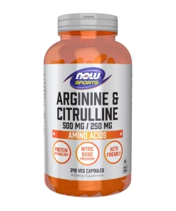 Arginine & Citrulline - 240 vcaps
