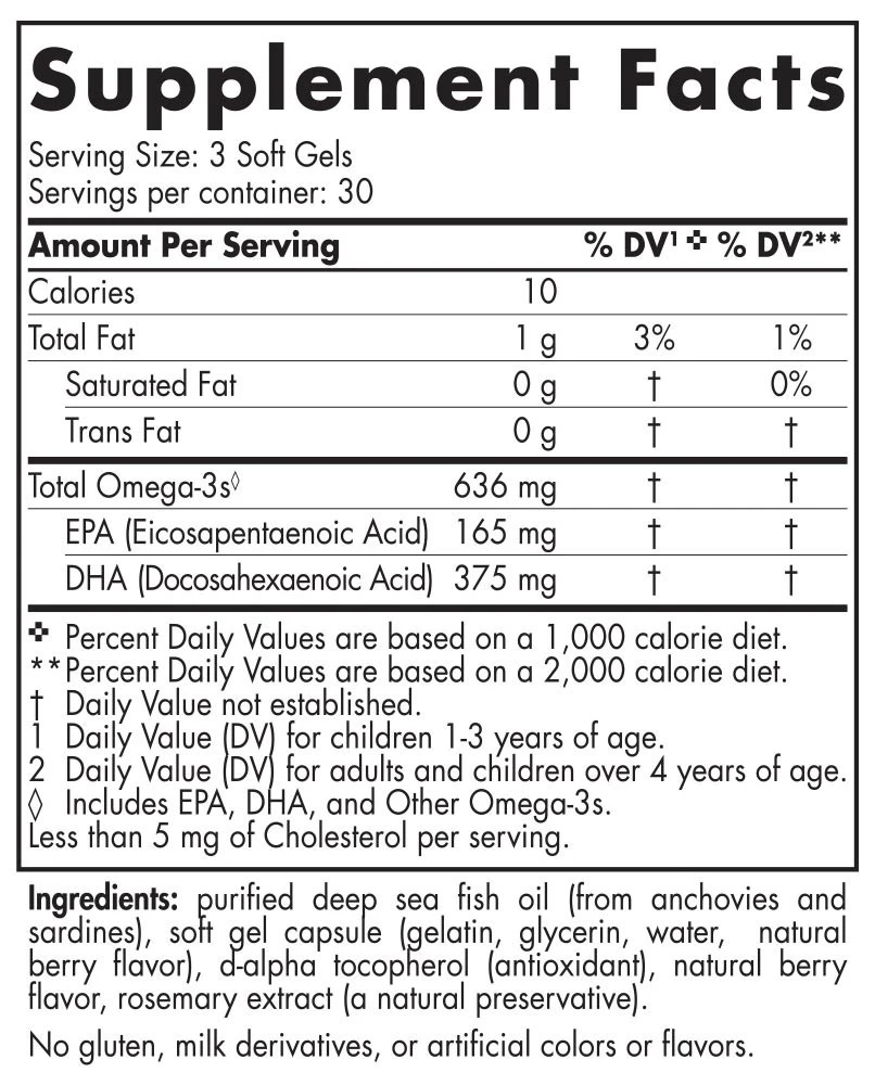 Otroški DHA Xtra, 636mg Borovnični udarec - 90 mini mehkih kapsul - slika 3