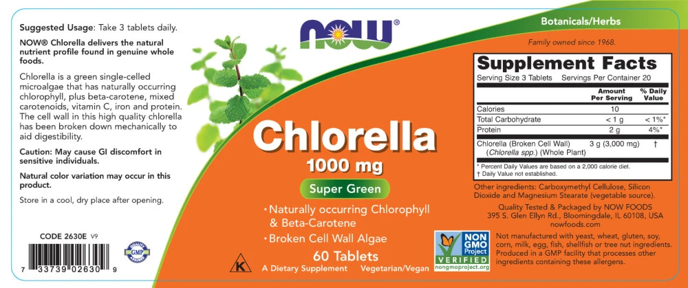 Klorela, 1000 mg - 60 tablet - slika 3