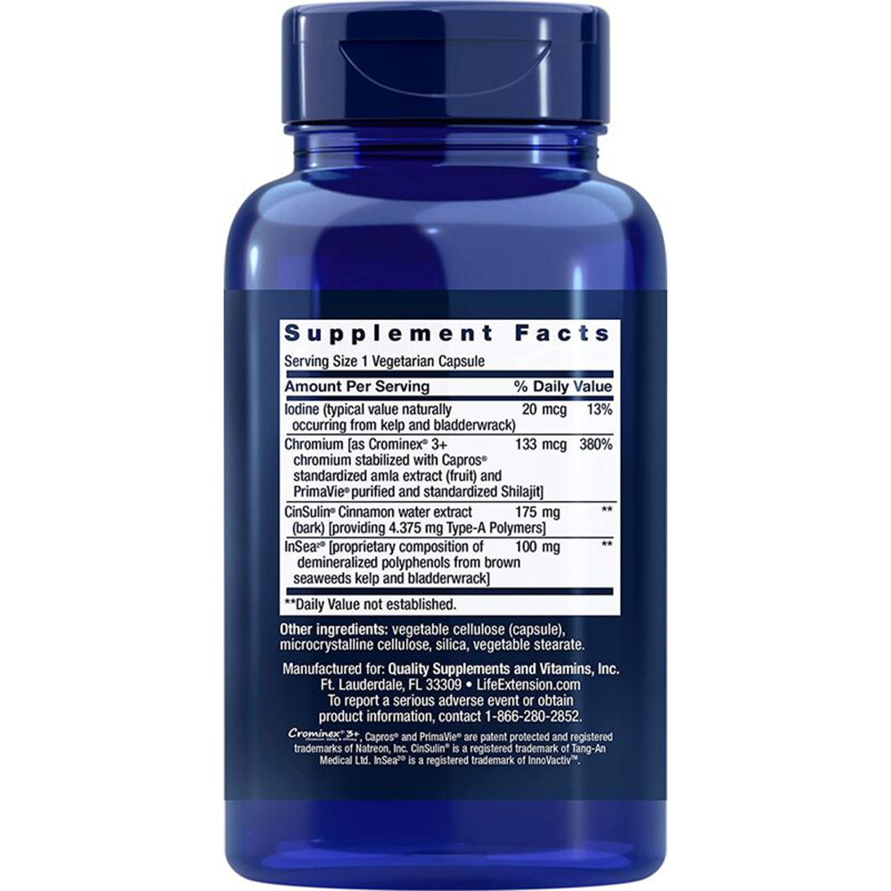 CinSulin z InSea2 in Crominex 3+ - 90 kapsul - slika 5