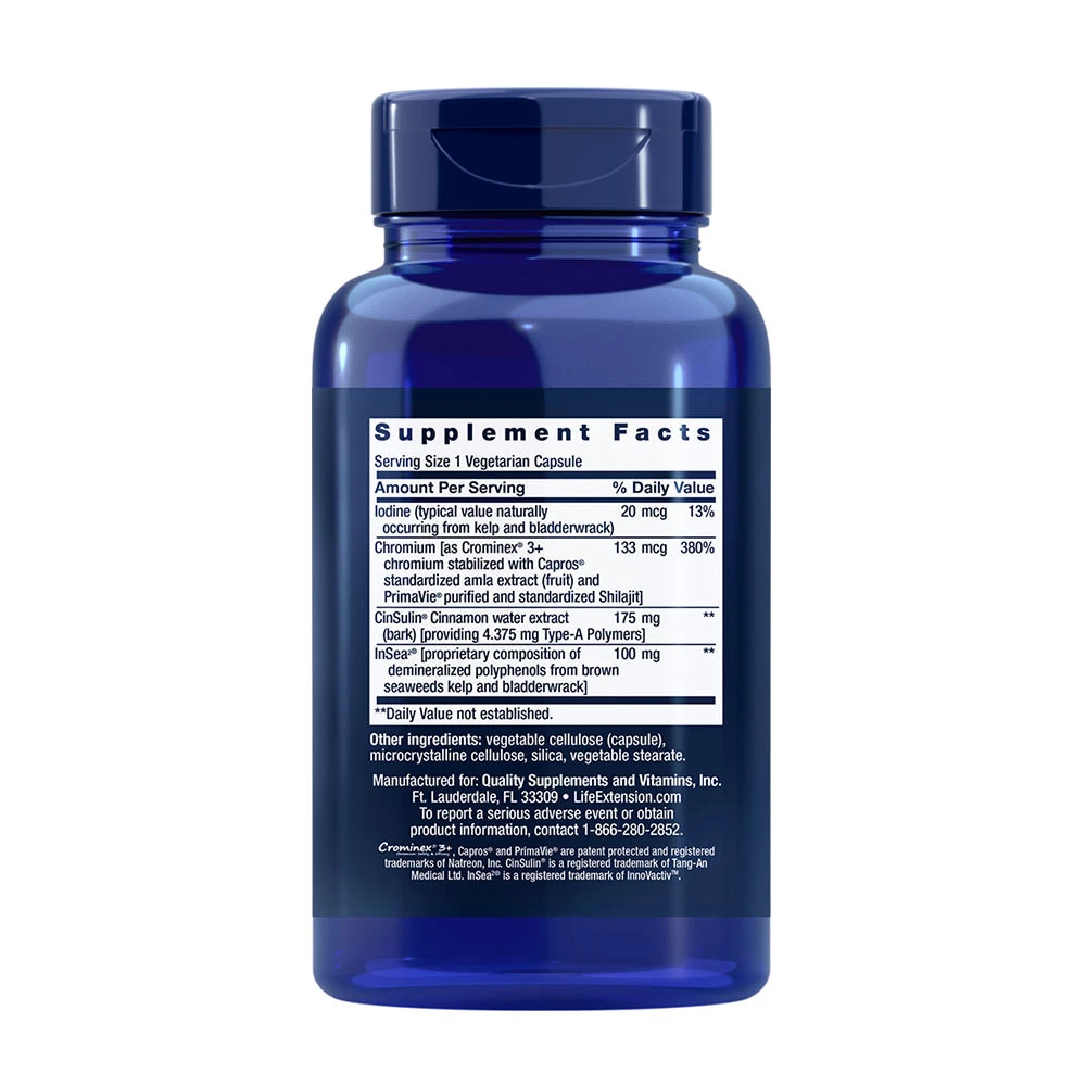 CinSulin z InSea2 in Crominex 3+ - 90 kapsul - slika 6