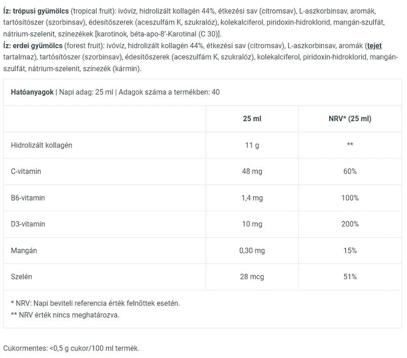 Tekoči kolagen z gozdnimi sadeži - 1000 ml - slika 5