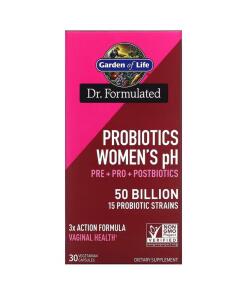 Dr. Formulated Probiotics Women's pH - 30 vcaps