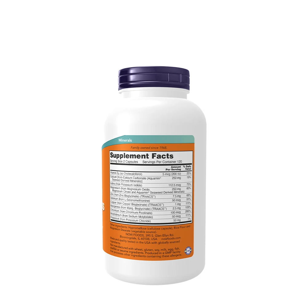 Minerali polnega spektra, brez železa - 240 kapsul - slika 4