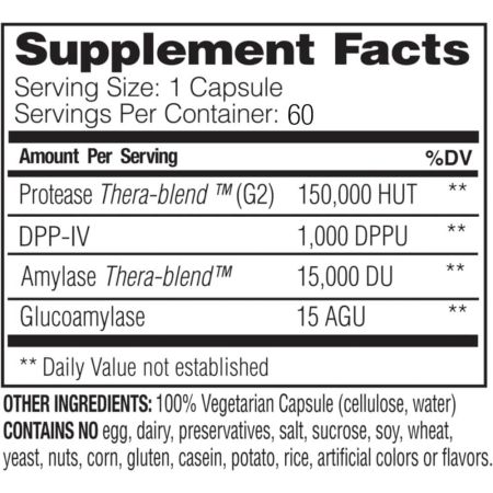 GlutenEase Močna formula - 60 kapsul - slika 3