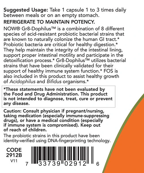Gr8-Dophilus - 60 kapsul - slika 5