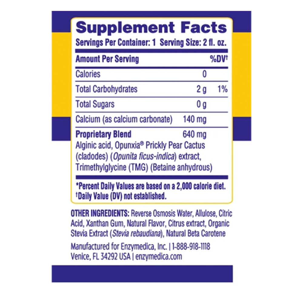 Heartburn Soothe, Vanilla Orange - 6 x 60 ml. - slika 3