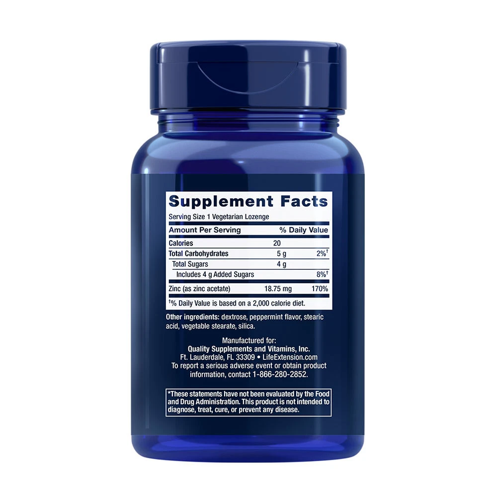 Izboljšane cinkove pastile z meto - 30 vegetarijanskih pastil - slika 2