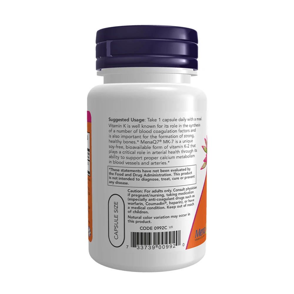 MK-7 Vitamin K-2, 100mcg - 60 kapsul - slika 7