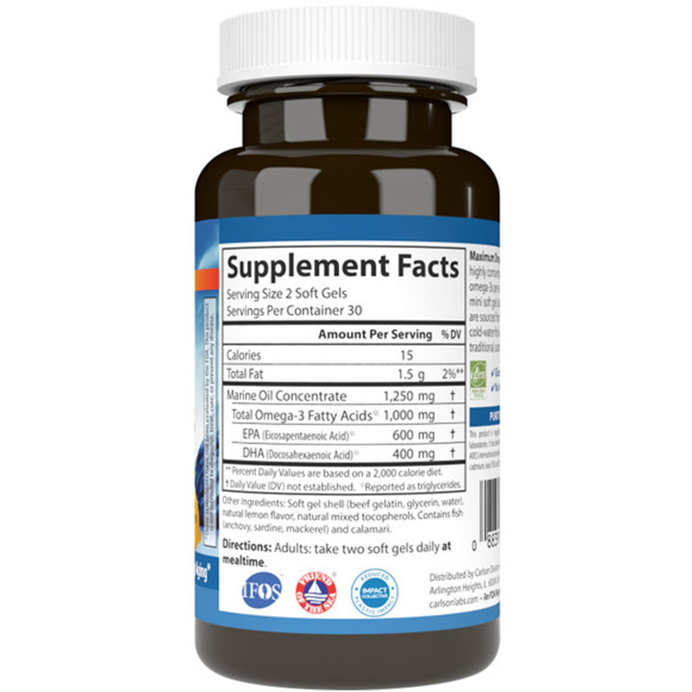 Največji Omega Minis - 60 + 20 mehkih kapsul - slika 3