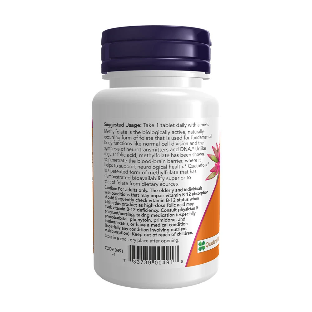 Metil folat, 1000mcg - 90 tablet - slika 3