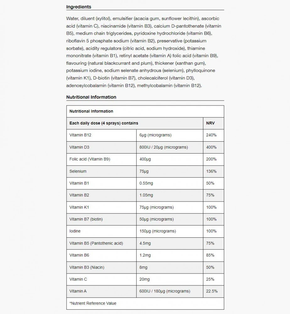 MultiVit, črni ribez in sliva - 25 ml. - slika 3