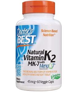 Natural Vitamin K2 MK7 with MenaQ7