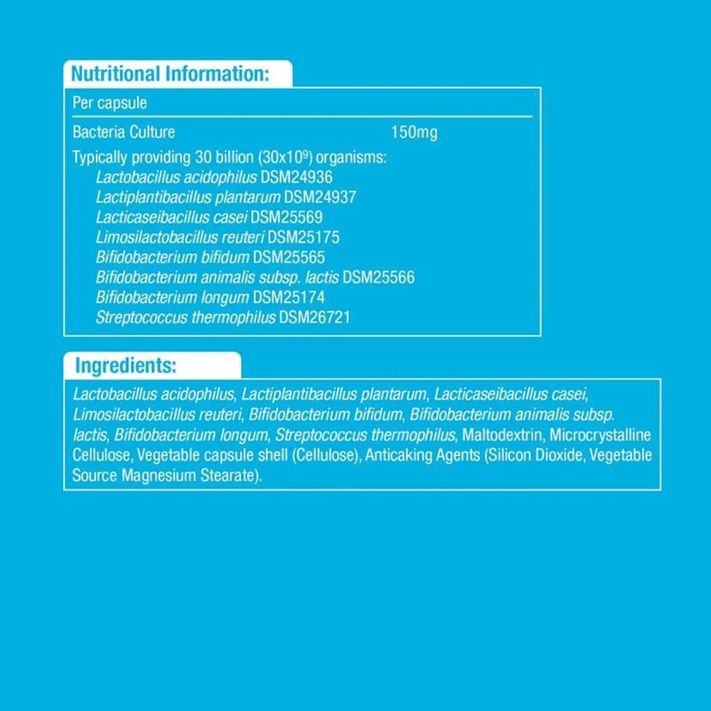 Natures Aid - Bio360 Pro-30 MAX, 30 milijard bakterij, 30 kapsul - slika 5