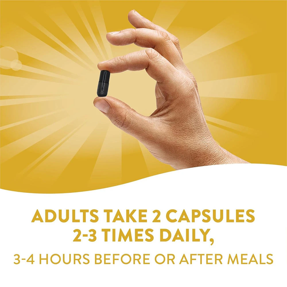 Nature's Way – Aktivirano oglje, 100 kapsul - slika 10