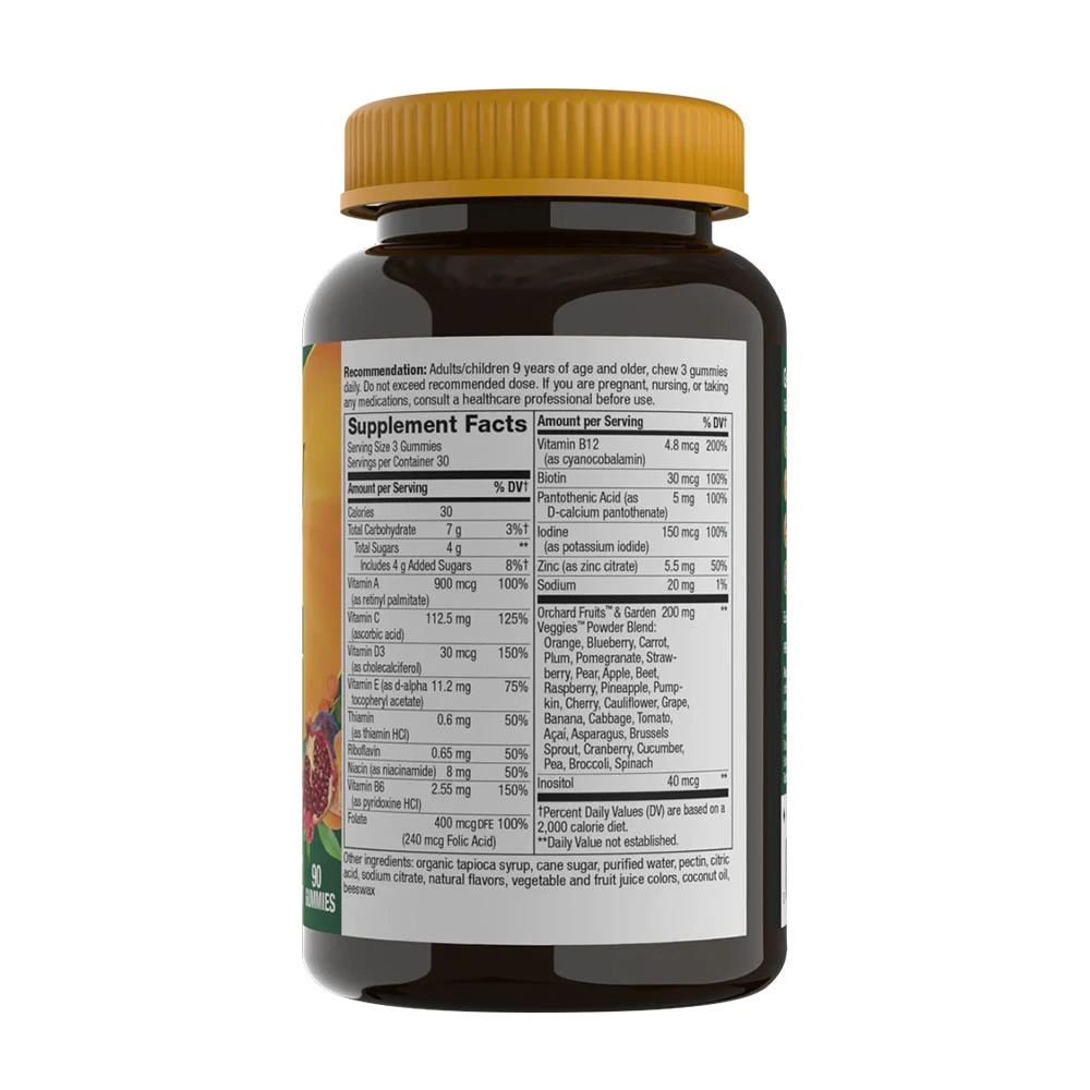 Nature's Way – Alive! Premium odrasli multivitaminski gumiji, 90 gumijev - slika 7