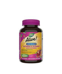 Natures Way Alive!® Zero Sugar Women's Gummy Multivitamin (50 Gummies)