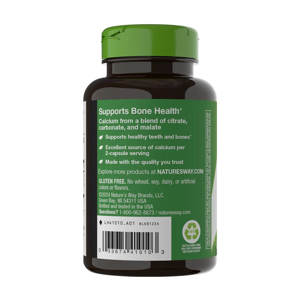 Nature's Way – Kalcijev citrat, 100 kapsul - slika 5
