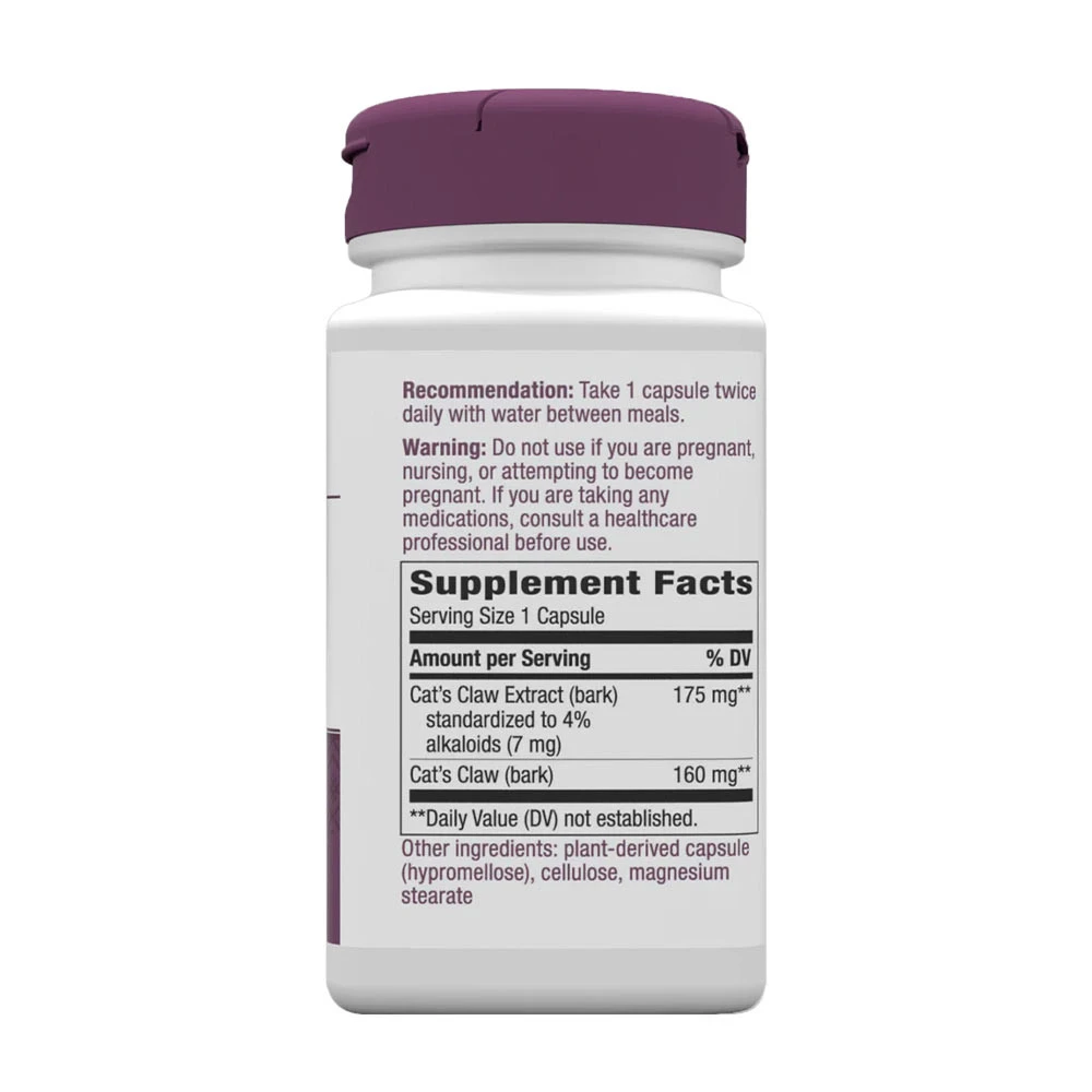 Nature's Way - Cat's Claw Premium Extract, 60 kapsul - slika 2