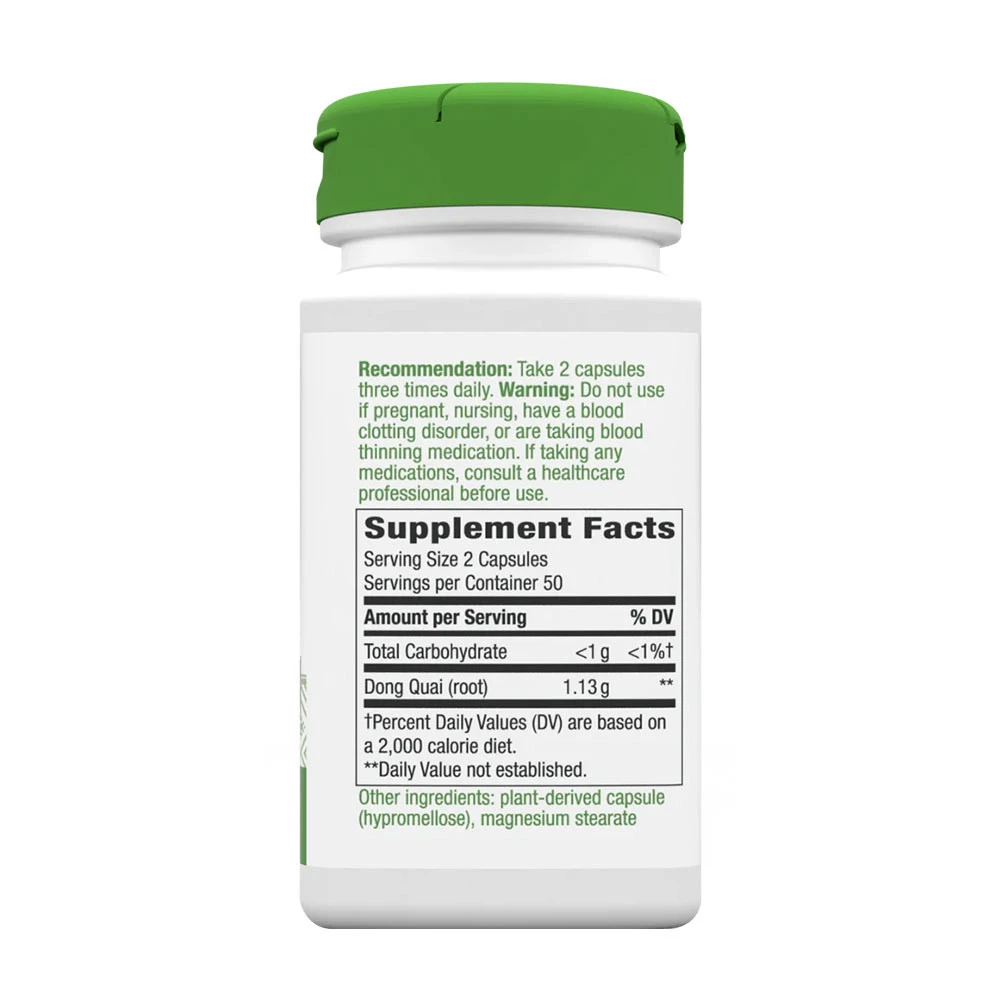 Nature's Way - Korenina Dong Quai, 100 kapsul - slika 2