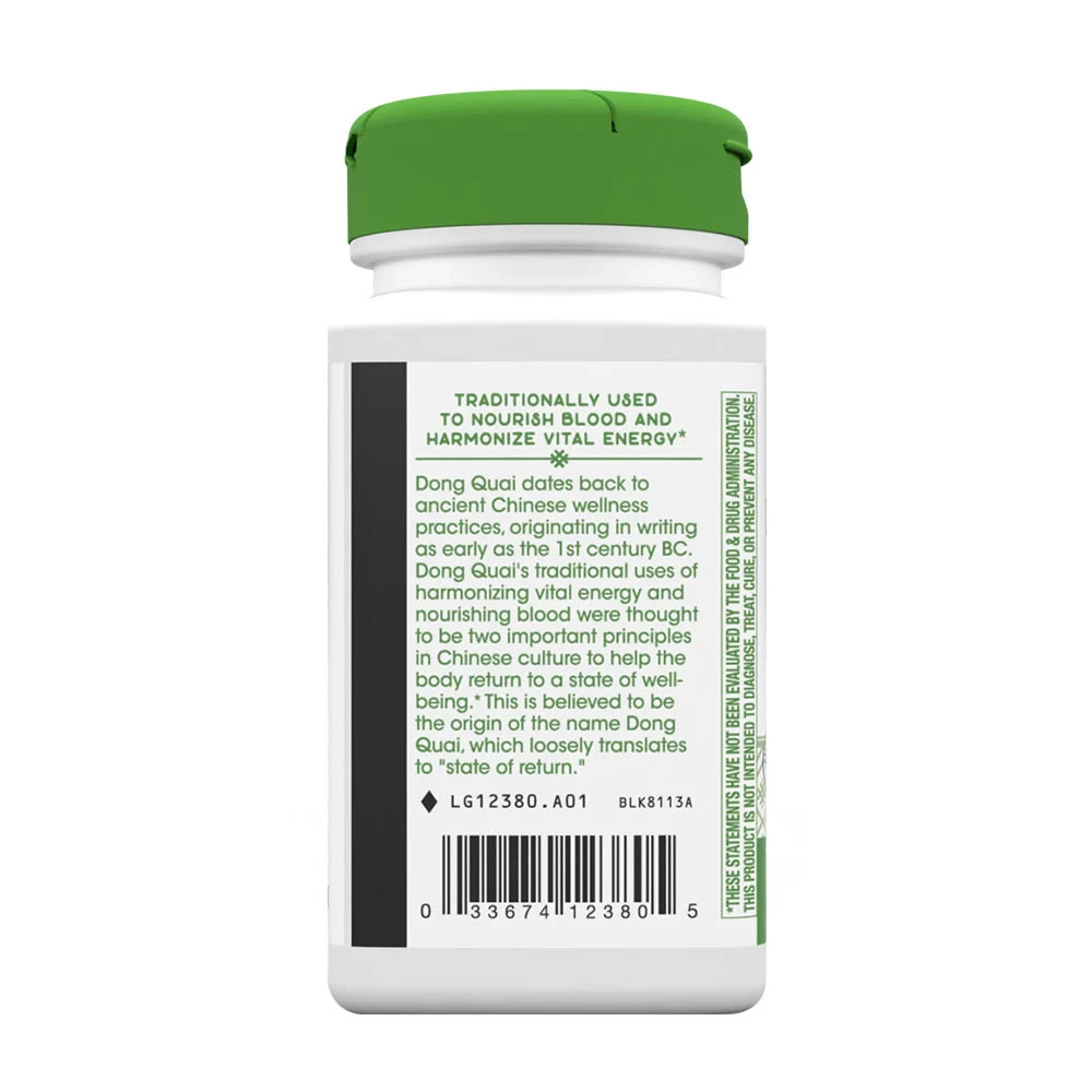 Nature's Way - Korenina Dong Quai, 100 kapsul - slika 6