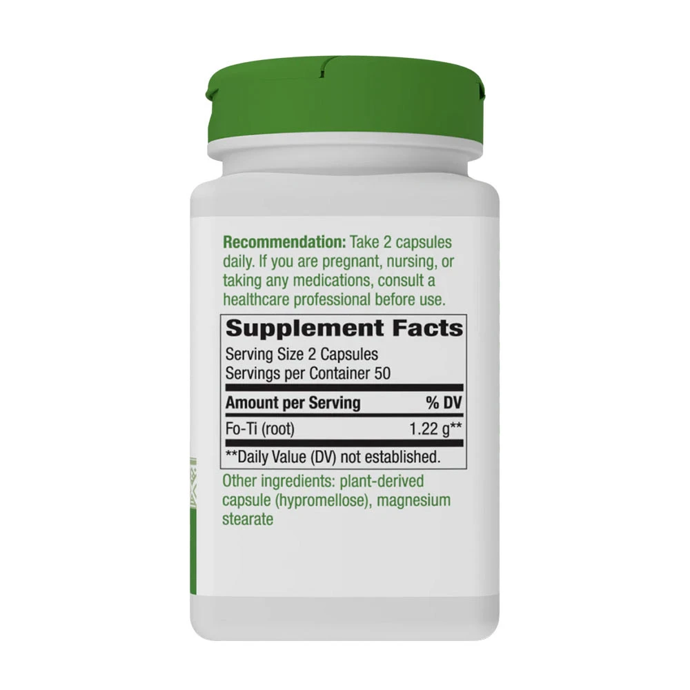 Nature's Way - Korenina Fo-Ti, 100 kapsul - slika 7
