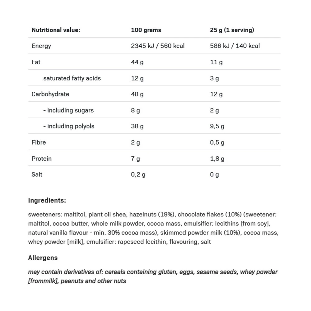 Nutlove, Choco Hazelnut - 500g - slika 6