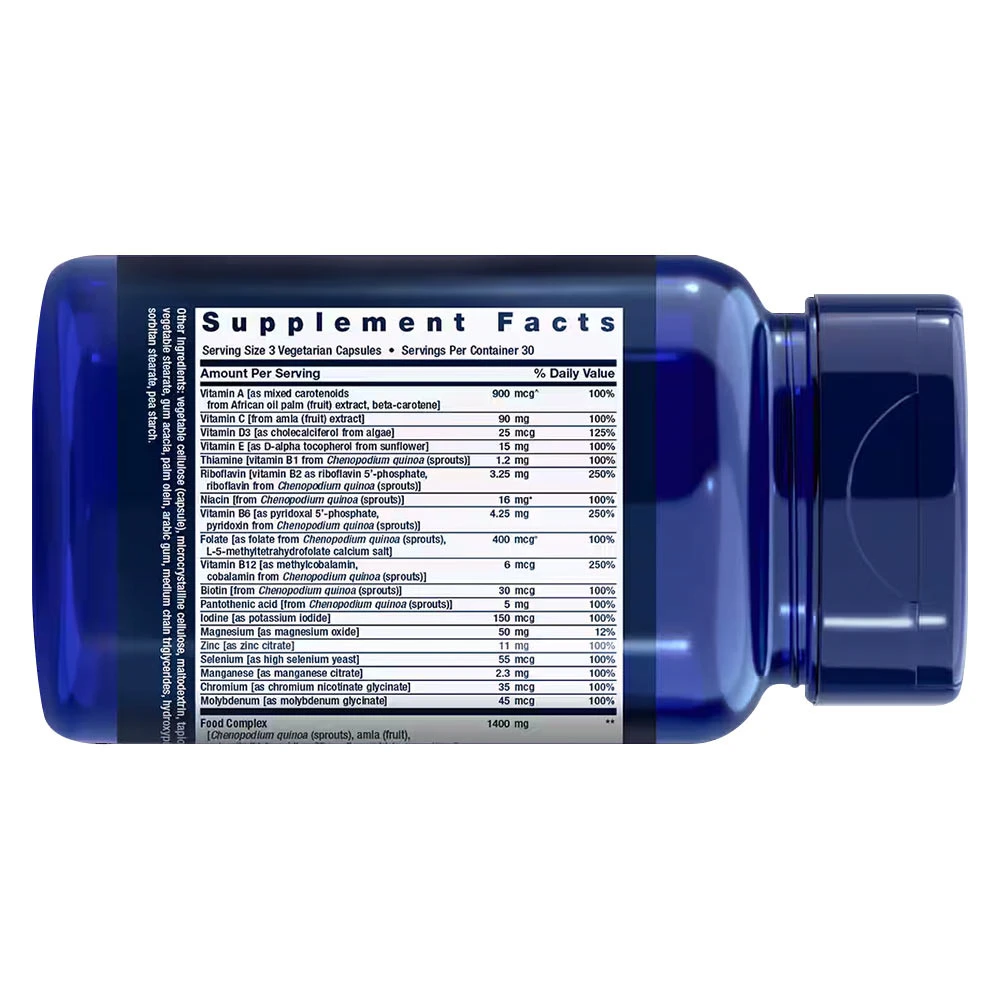 Multivitamin na rastlinski osnovi - 90 kapsul - slika 4