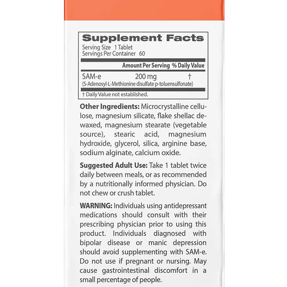 SAM-e, 200 mg - 60 tablet - slika 5