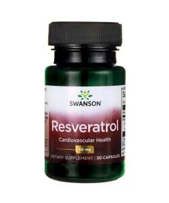 SWANSON Resweratrol 50mg 30kaps