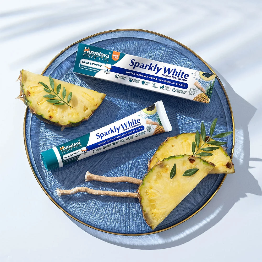 Bleščeča bela zeliščna zobna pasta - 75 ml - slika 5