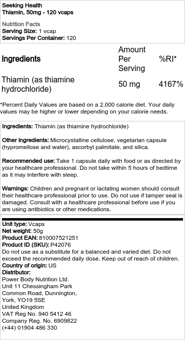 50 mg - 120 vegetabilske kapsler