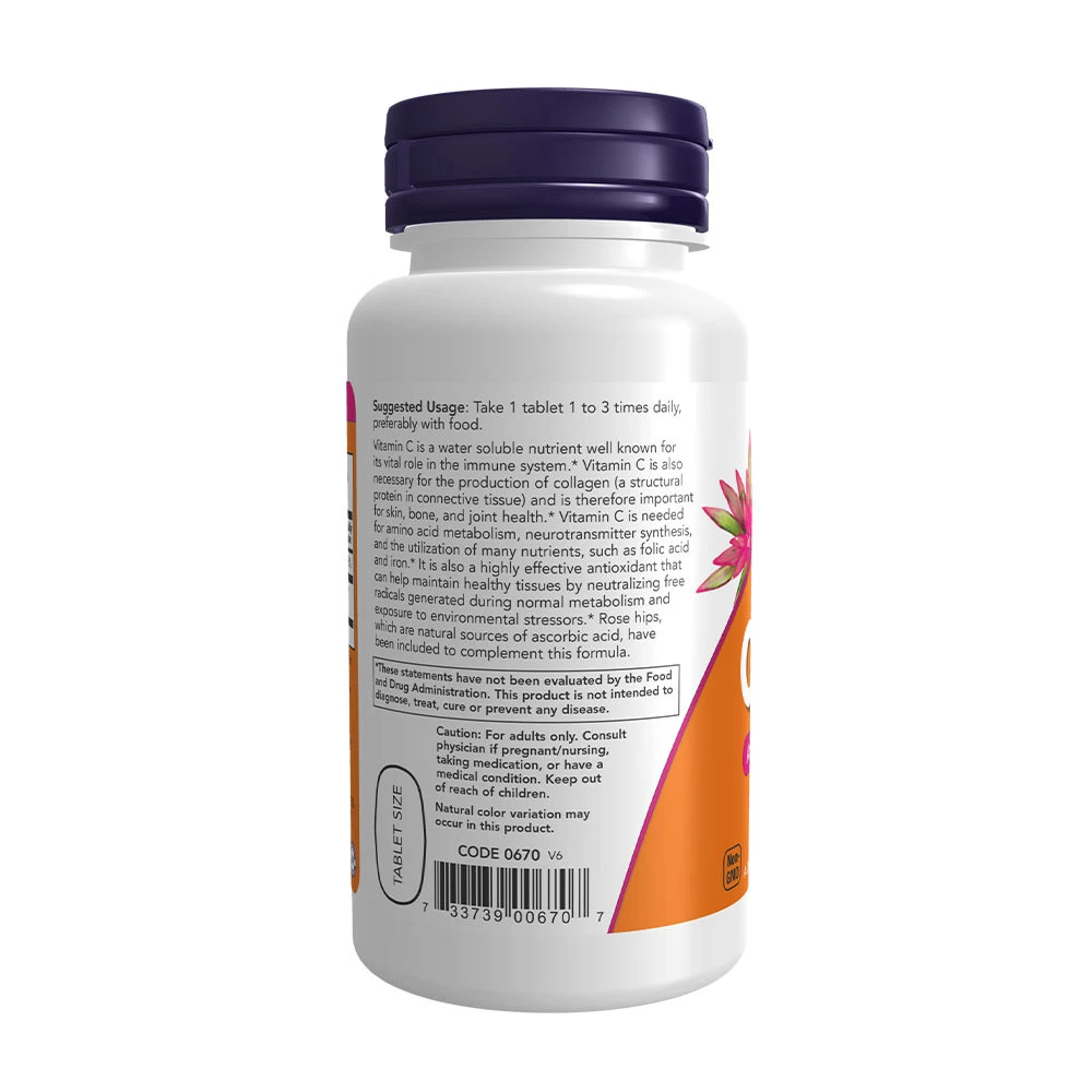 Vitamin C-500 s šipkom - 100 tablet - slika 3