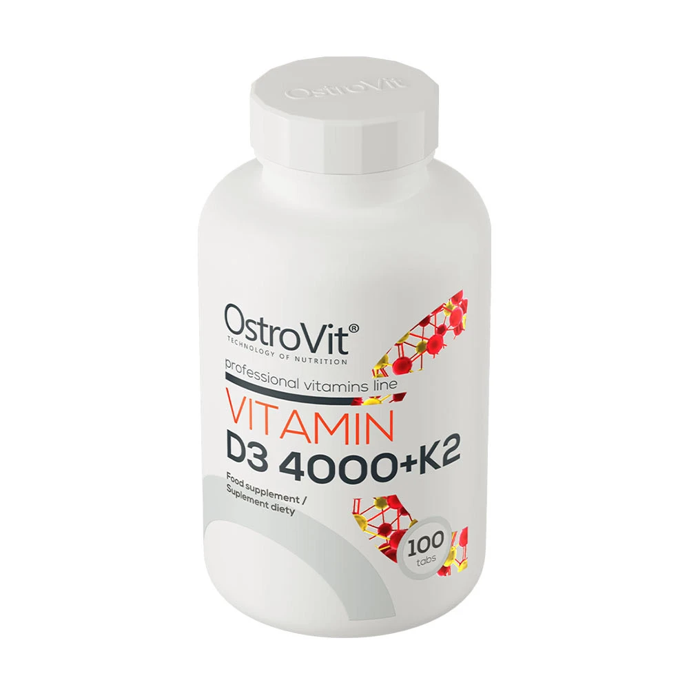 OstroVit - Vitamin D3 4000 + K2, 100 tablet - slika 6