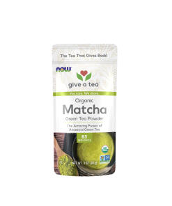 NOW Organic Matcha Green Tea Powder (3 Oz.)