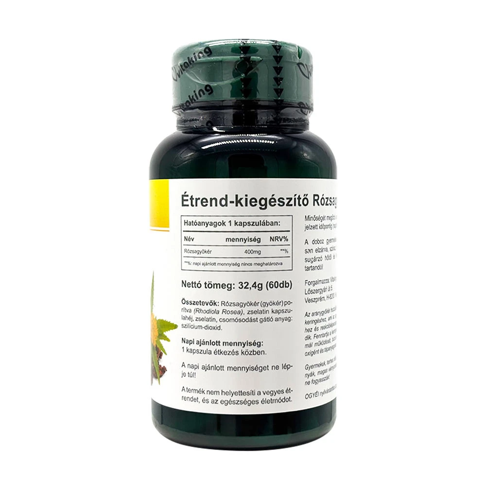 Vitaking - Rhodiola Rosea 400 mg, 60 kapsul - slika 2